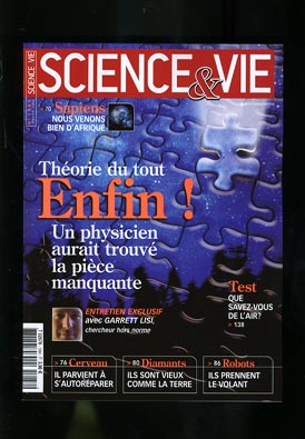 Science et vie Janvier 2008